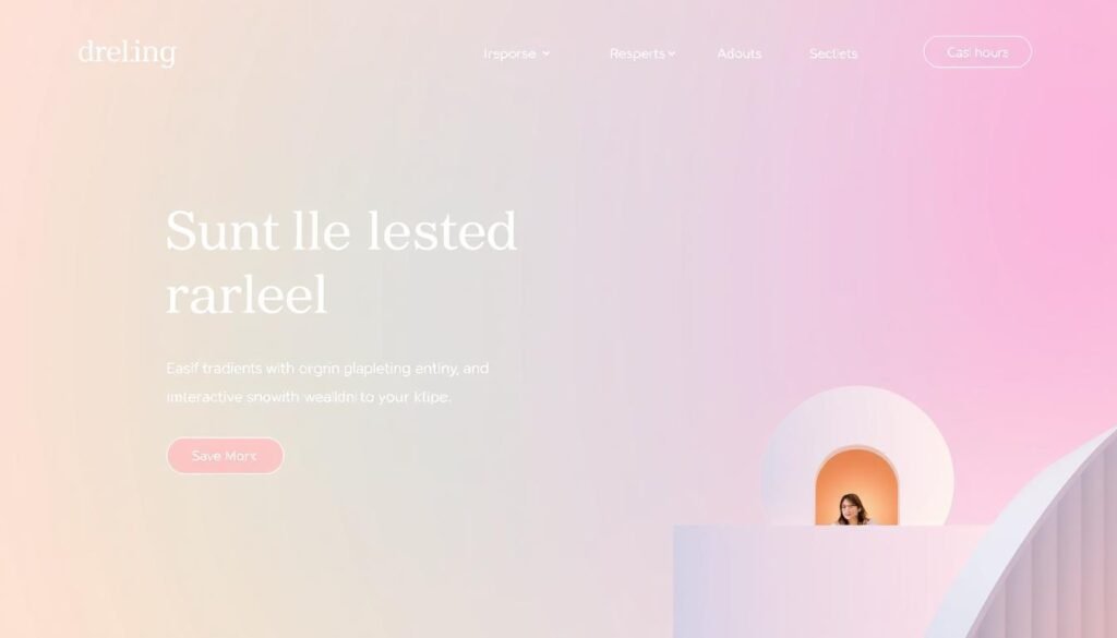 aesthetic website design
