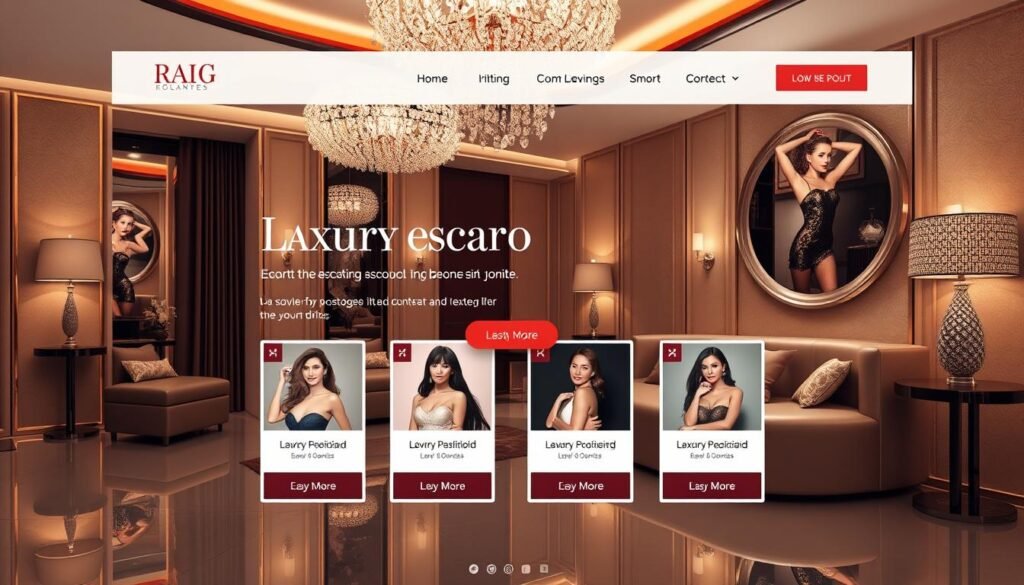 escort website design