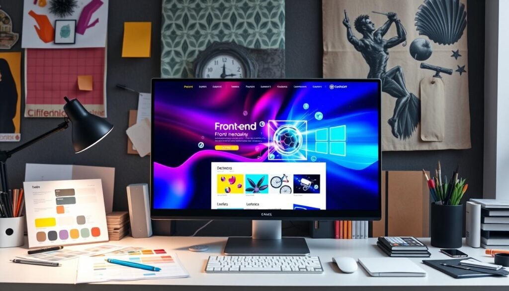 front-end website design