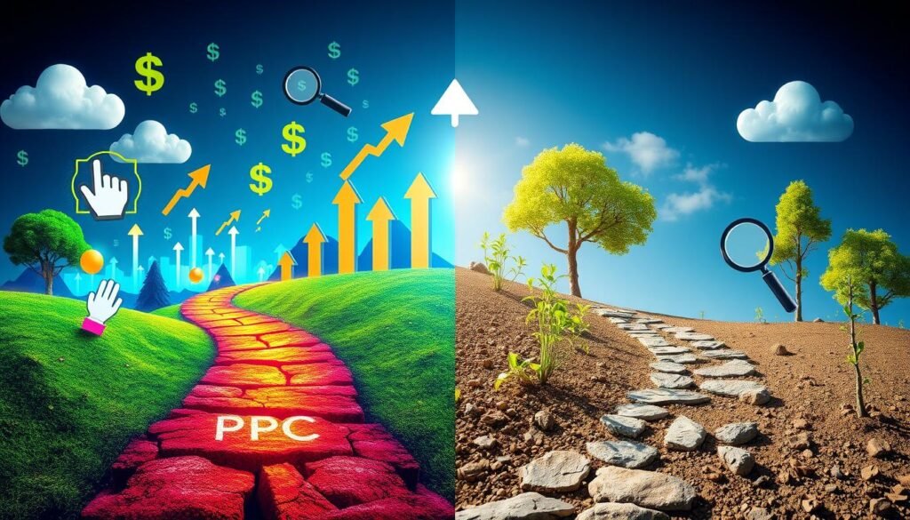 how is ranking different when comparing ppc vs seo